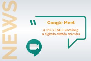 online oktatás ingyenes a google meet